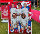 Photo Cutouts engage football fans during the Women’s Euros 2022