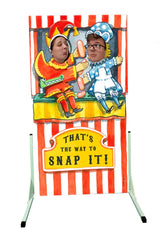 punch and judy seaside theme face in the hole board