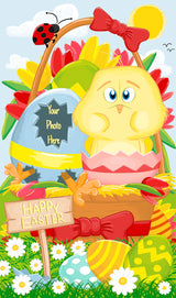 Happy easter mega card giant card for personalisation