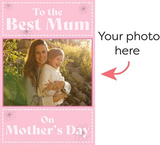 Photo upload Giant Mothers Day greetings card