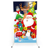 Santa & Child Outdoor 2 Face in the Hole Board