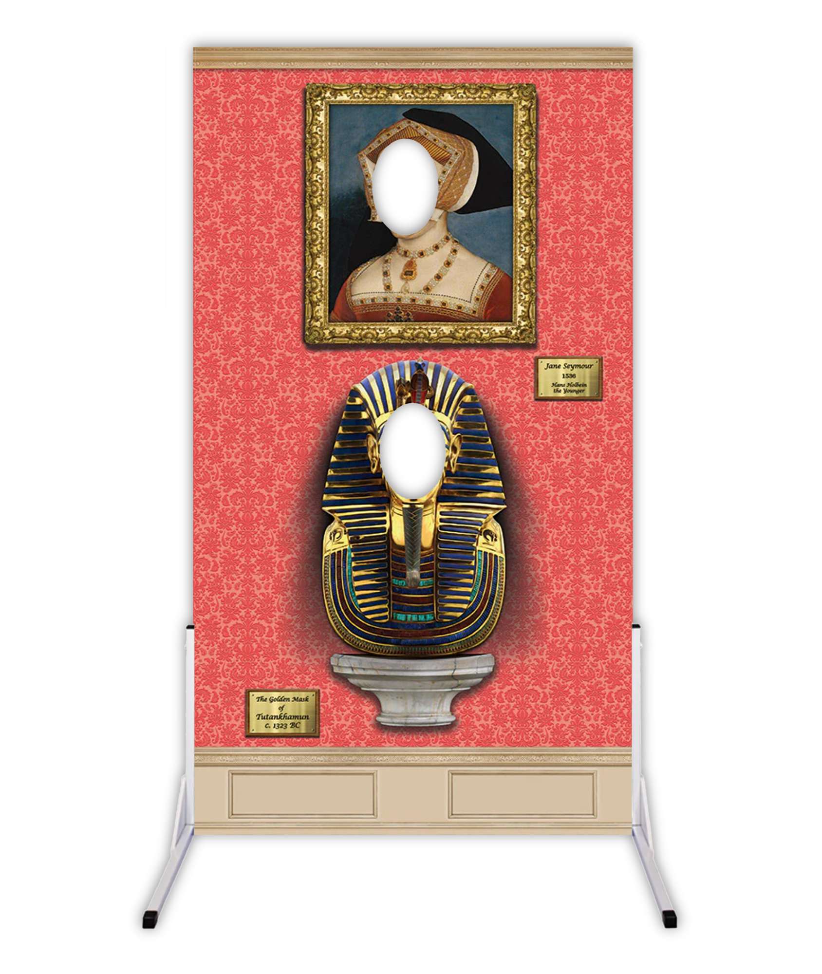 Tutankhamun Face in the Hole Board