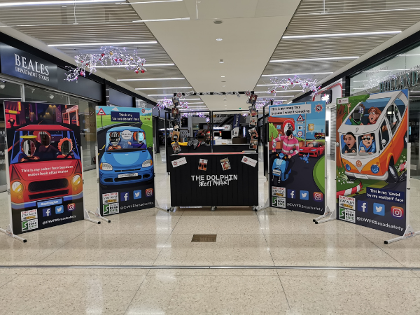 Photo Cutouts for road safety campaigns