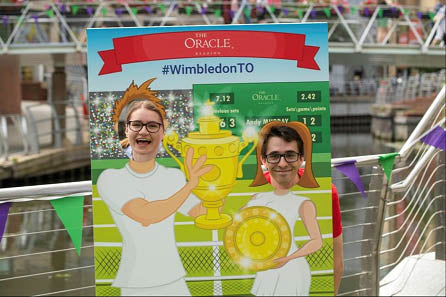 Photo boards for sport promotions