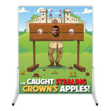 Castle & Stocks Wet Sponge Throwing Board