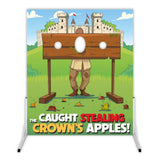 Castle & Stocks Wet Sponge Throwing Board