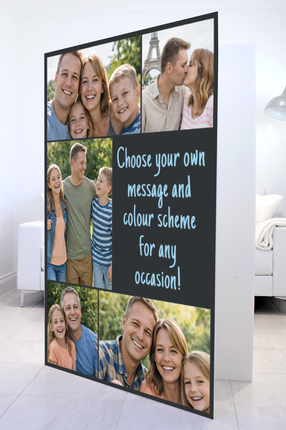 5 Photo Collage Mega Card