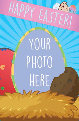 Easter Egg Photo Upload Mega Card