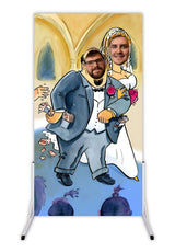 Father of the Bride Face in the Hole Board