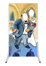 Father of the Bride Face in the Hole Board