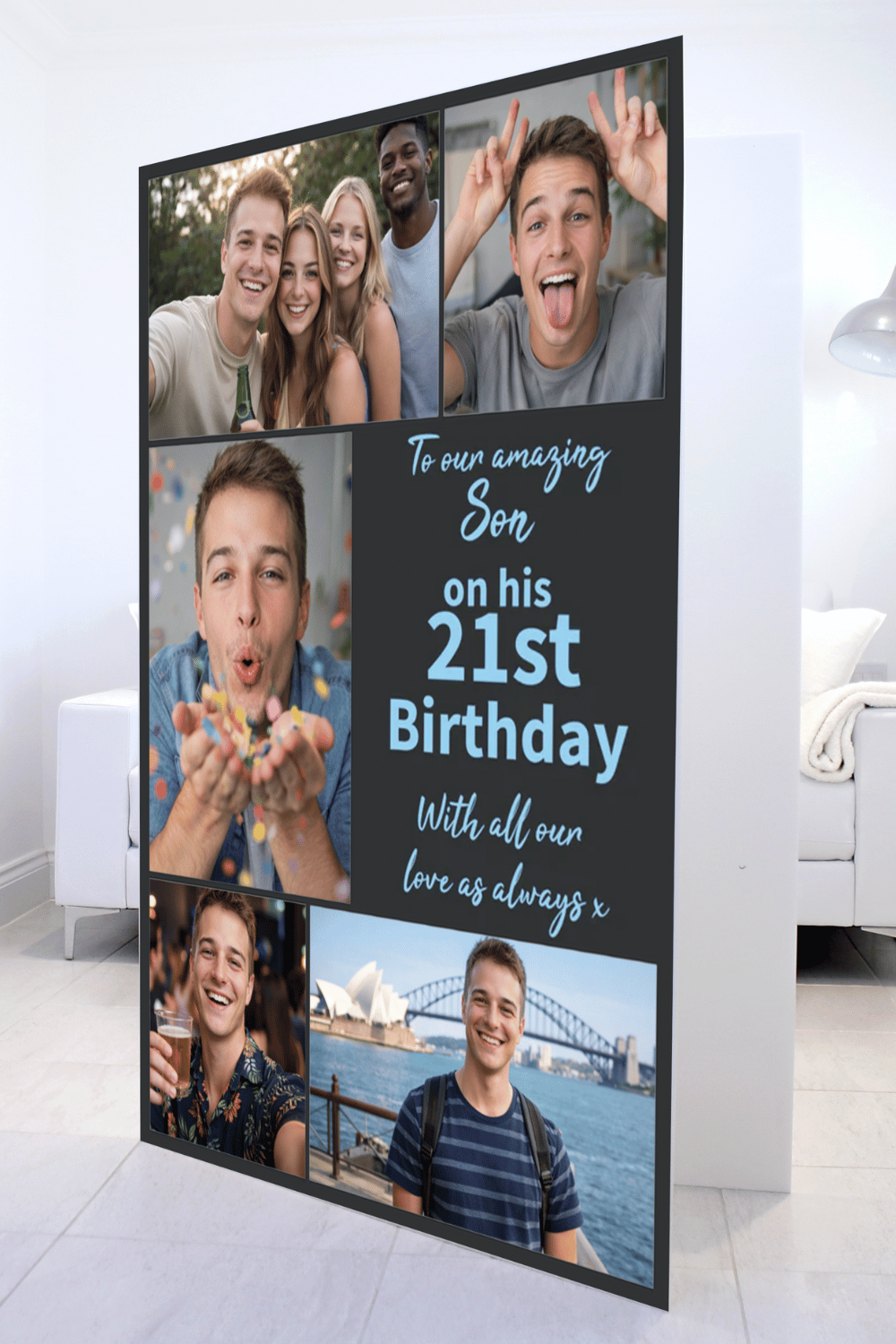 Son's 21st Birthday Mega Card