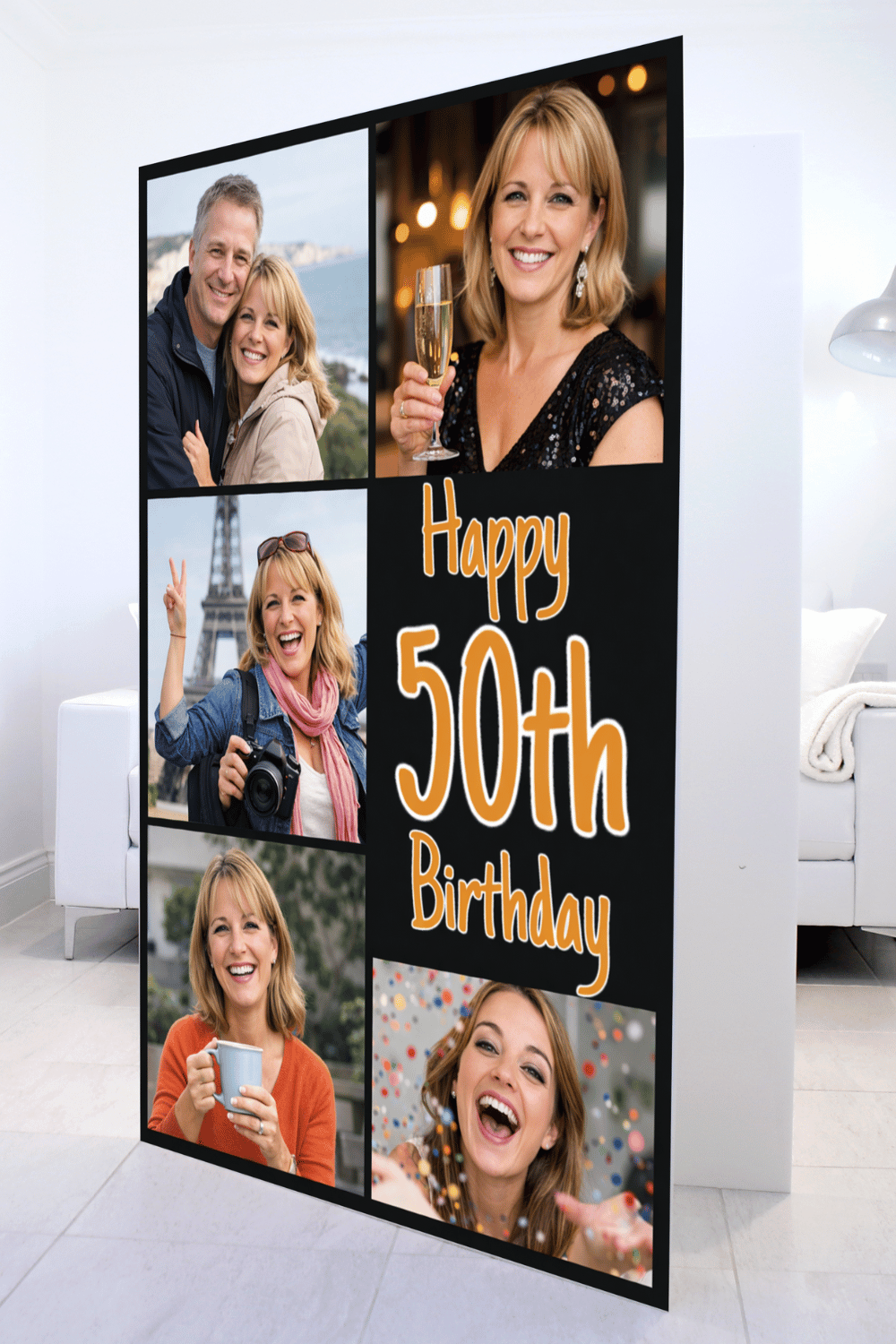 Happy 50th Birthday Mega Card