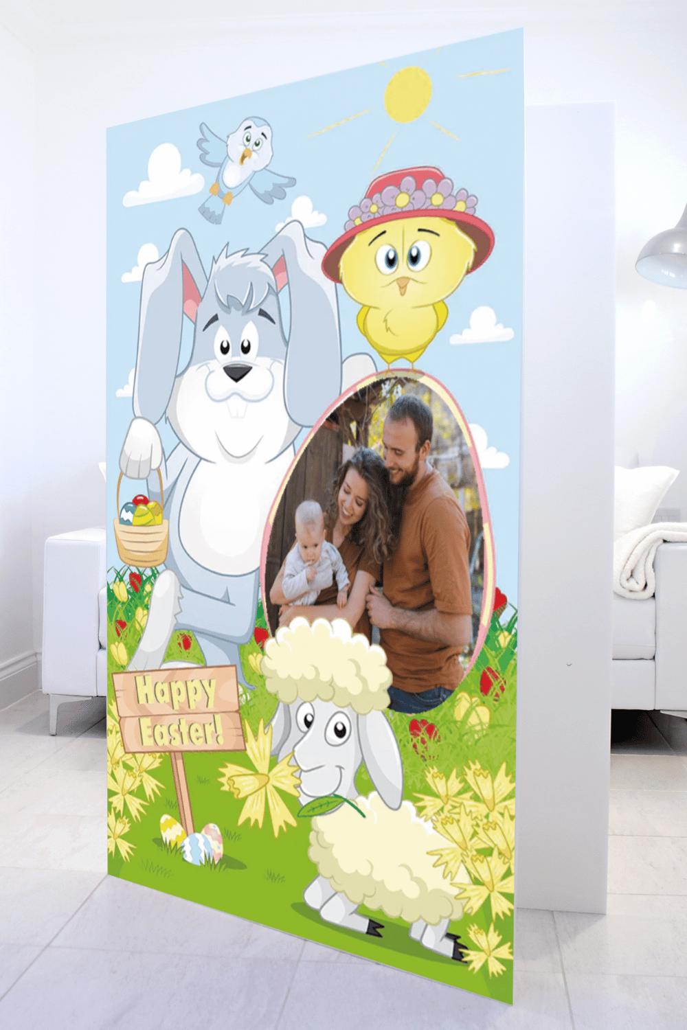 Easter Bunny Mega Card