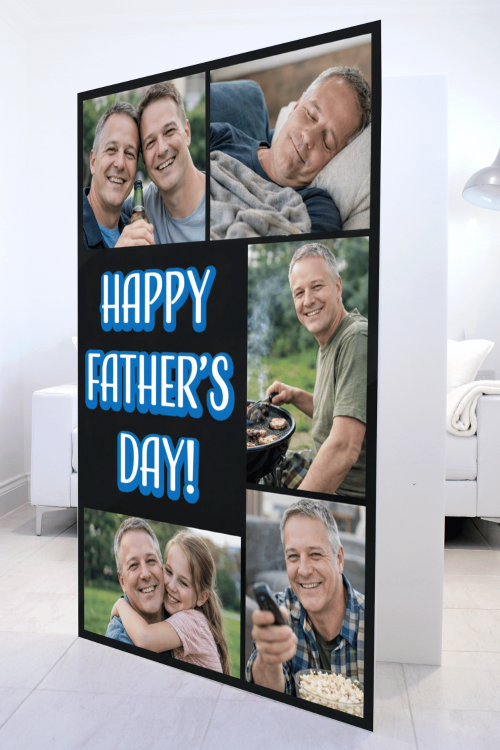 Happy Fathers Day - Collage Mega Card