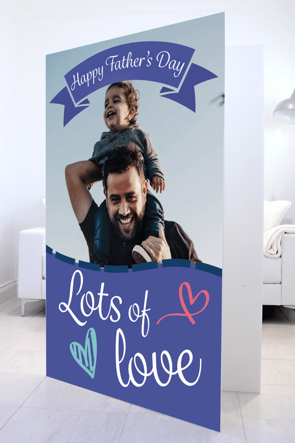 Fathers Day Photo Mega Card