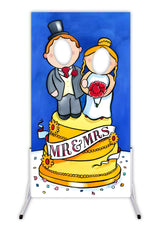 Mr & Mrs Face in the Hole Board