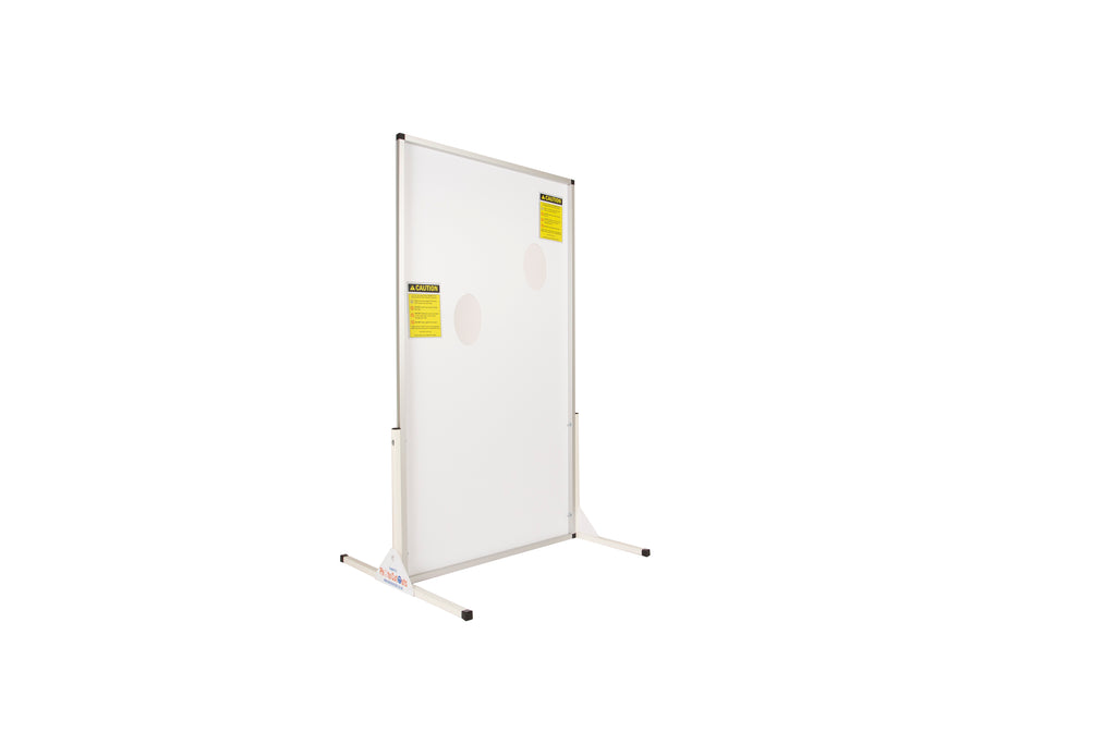 reverse side view of face in the hole board