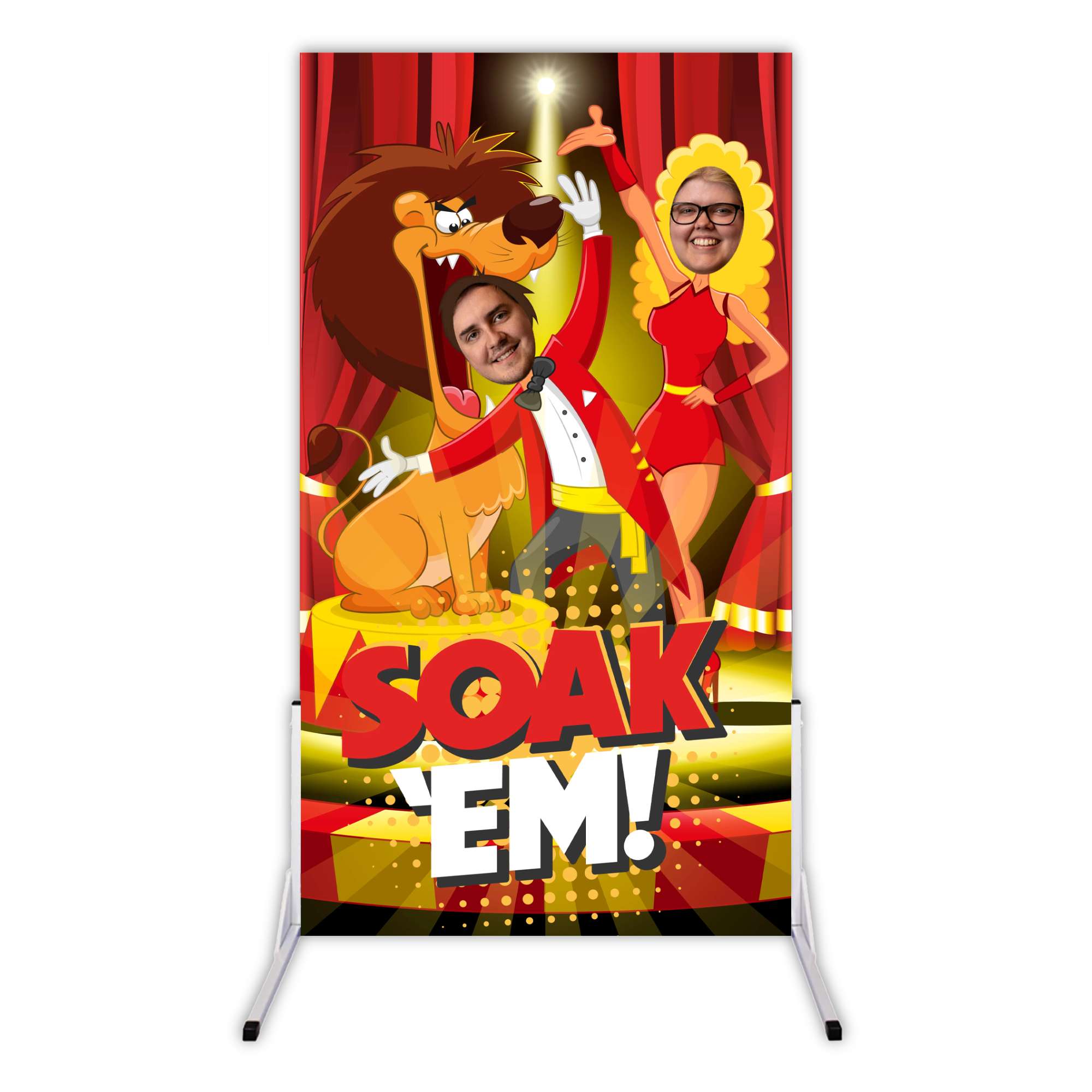Lion Tamer Wet Sponge Throwing Board
