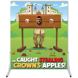 Castle & Stocks Wet Sponge Throwing Board