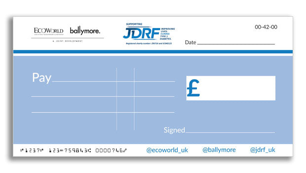 Bespoke giant cheques