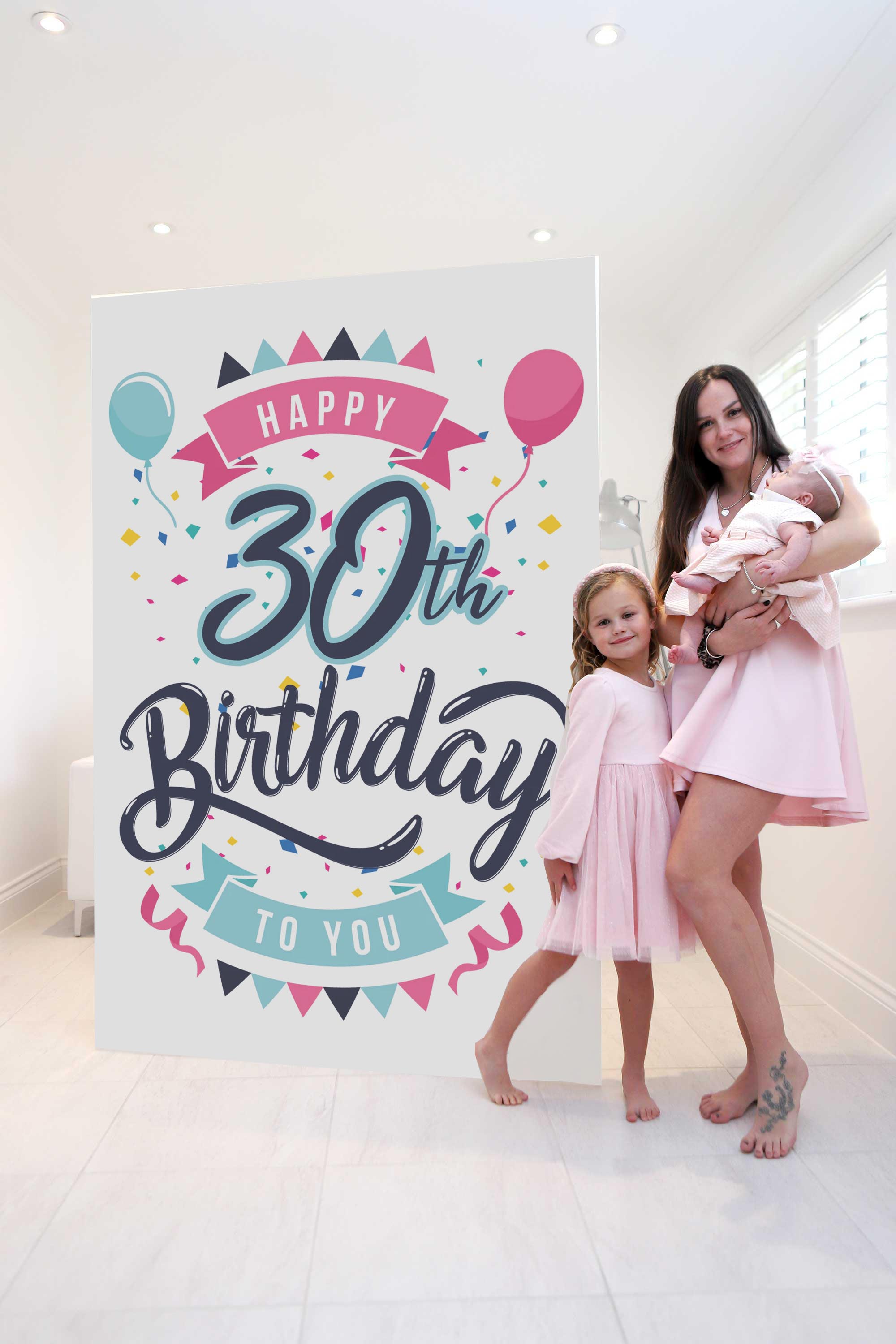 Custom Birthday Mega Card