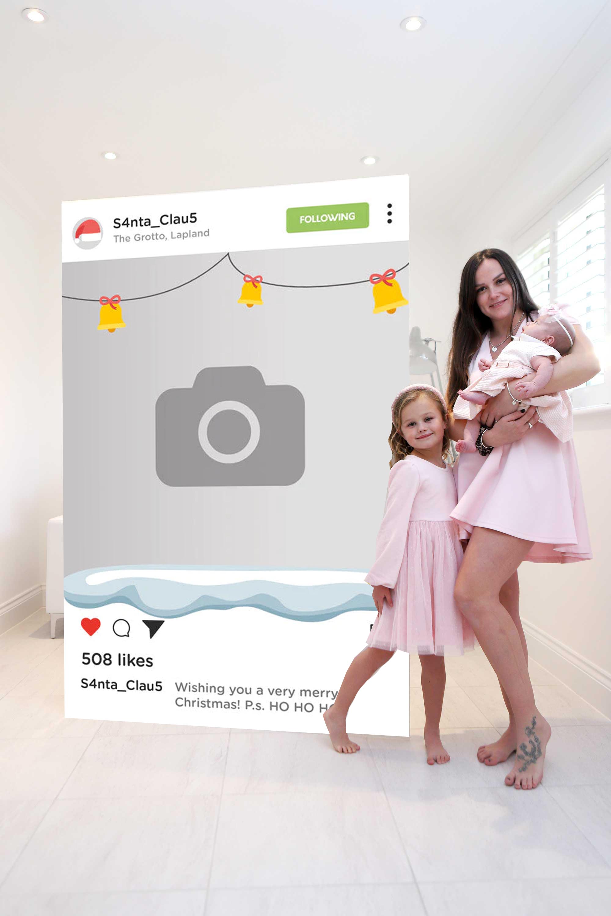 Christmas Instagram Style Card