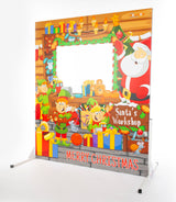 Santa's Workshop Christmas Stand-in Photo Board