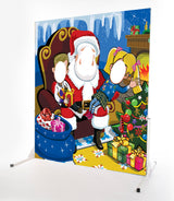 Santa's Grotto Photo Cutout Board