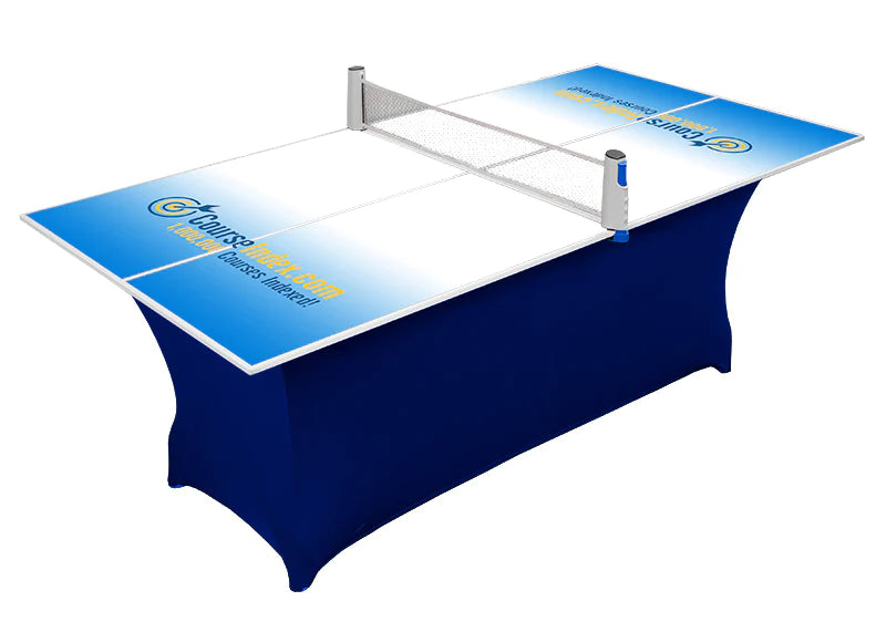 Branded table tennis table