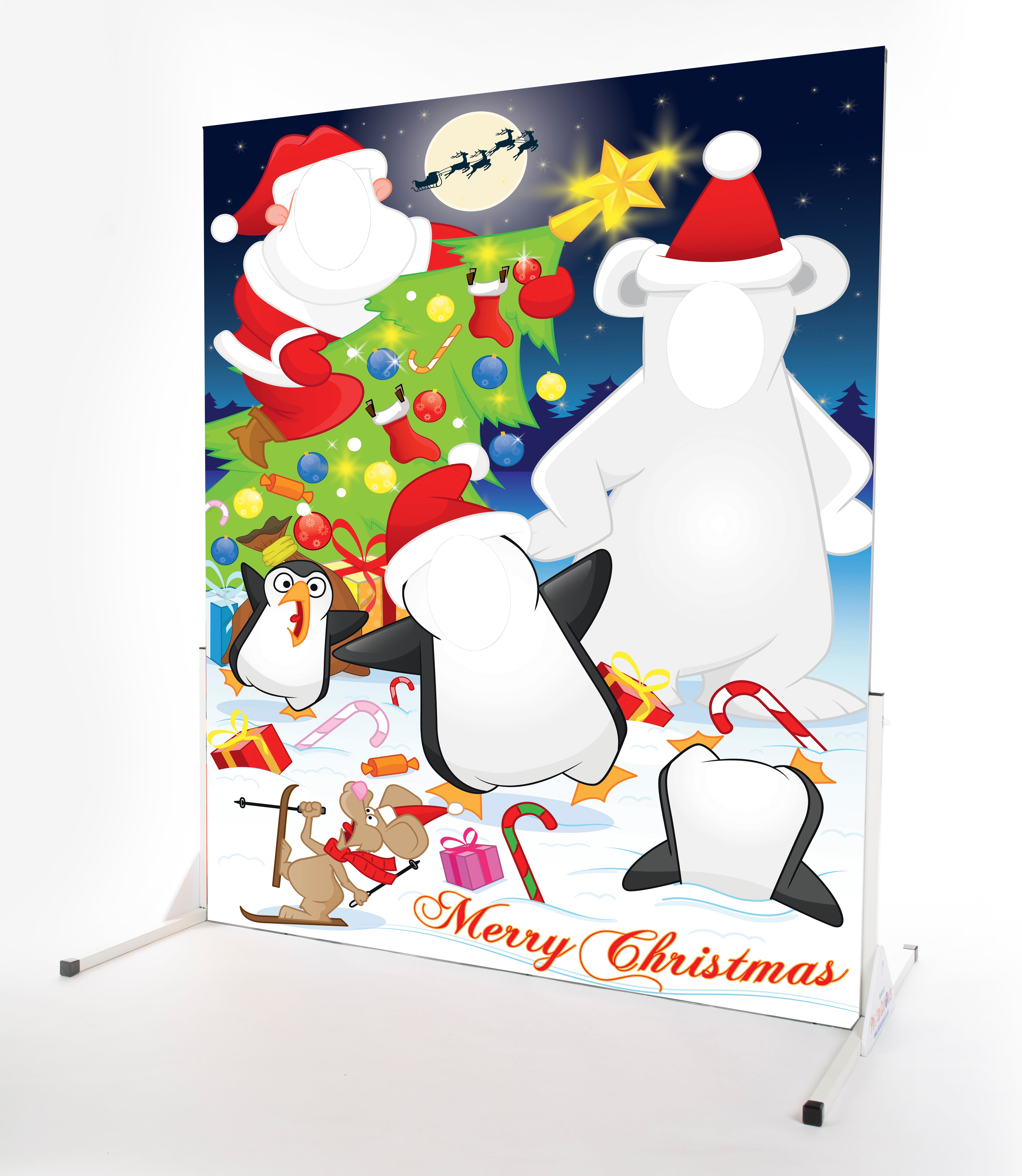 Winter Wonderland Christmas Photo Cutout